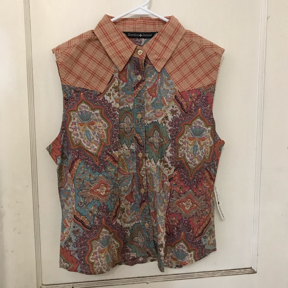 NOS Gordon James Sleeveless Shirt